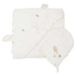 cumpără Accesoriu pentru baie Premaman PBRF01-ECR-UNQ Prosop de baie cu gluga si manusa Magic Winter în Chișinău 