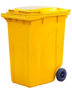 360L, Kонтейнеры для мусора, желтый