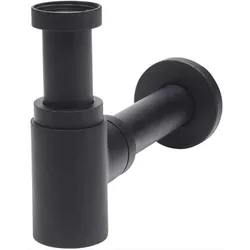 купить Сифон для кухонной мойки Wirquin Mini Lineis Black Touch 11/4 D32 30722857 в Кишинёве 