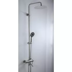 cumpără Panou de duș Frap F 24807 Inox Cu Bara Dus în Chișinău 