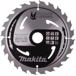 купить Диск отрезной Makita B-32057 Disc taiere lemn M-Force 210x30x24 в Кишинёве 