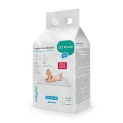 купить Аксессуар для пеленания BabyOno 0513/022 Cearceafuri igienice 60x40cm (22 buc) в Кишинёве 