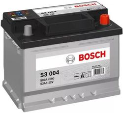 купить Автомобильный аккумулятор Bosch S3 12V 53Ah 500EN 242x175x175 -/+ (0092S30041) в Кишинёве 