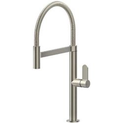 купить Смеситель кухонный Gessi 50009-149 Helium Finox Brushed Nickel в Кишинёве 