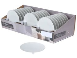 Suport-farfurie pentru luminari cu picioruse,D8.5cm, metal