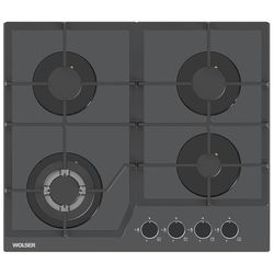 купить Встраиваемая поверхность газовая Wolser WL-6400 GBN Q Gray в Кишинёве 