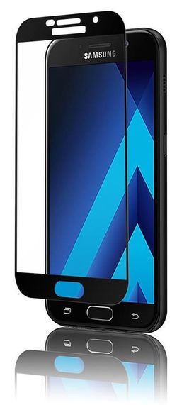 cumpără Folie de protecție Screen Geeks Glass Pro Galaxy A7(2017), Negru în Chișinău