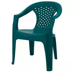 купить Стул Hydro S Пластиковый стул Tusem Natural, 57x50x77, Зеленый в Кишинёве 