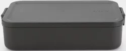купить Контейнер для хранения пищи Brabantia 20 34 80 Lunch Box Make&Take Dark Grey Large, Plastic, Bento в Кишинёве 