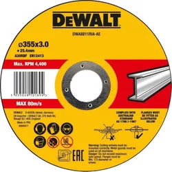 cumpără Disc de tăiere DeWalt DWA8011RIA-AE 355x3x25.4mm în Chișinău 