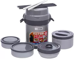 купить Термос для пищи Zojirushi SL-JAF14SA Jar set 1.23L silver в Кишинёве 