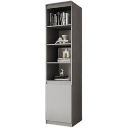 купить Шкаф детский MebelStar NEO 1D 50x50x210 Grey (MBS-1155) в Кишинёве 