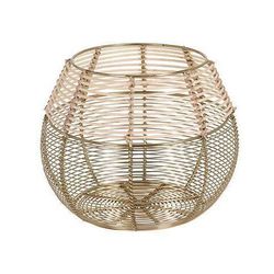 купить Свеча Holland 48277 Gold Подсвечник металлический D23cm H20cm в Кишинёве 