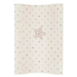 купить Аксессуар для пеленания Ceba Baby W-104-066-111 Saltea de infasat moale pe 2 parti Cosy Beige Stars, 70x50 cm в Кишинёве 