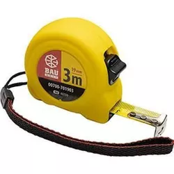 cumpără Bandă de măsurare Bau Welt 00700-701903 3m x 19mm corp plastic mat cu fixator în Chișinău 