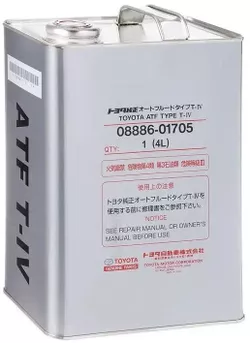 купить Масло Toyota ATF TYPE T-IV 4L в Кишинёве 
