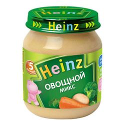 Heinz piure mix de legume 5+ luni, 120 g
