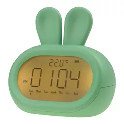 купить Часы-будильник Mary’s MW20731 Green Rabbit в Кишинёве 
