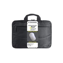 15.6'' Сумка для ноутбука Tucano Idea + Mouse, Black