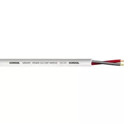 купить Кабель для музыкального инструмента CORDIAL CLS 225 WH, pt boxe pasive 2 x2.5 mm 10792 в Кишинёве 