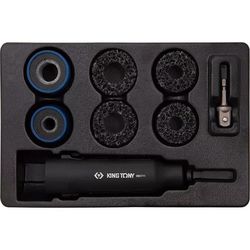 купить Набор головок, бит, насадок King Tony 9BK7009 Набор для очистки шпилек ступицы, 8 пр. в Кишинёве 