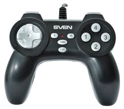 Gamepad SVEN Scout, 2 axes, D-Pad ,12 buttons, USB