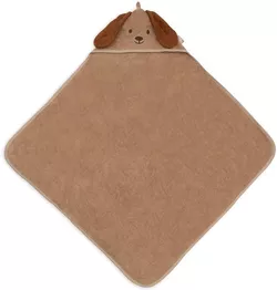 cumpără Accesoriu pentru baie Jollein 534-514-68133 Prosop cu gluga Terry Diego Dog, 75x75cm în Chișinău 