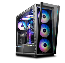 Case ATX Deepcool MATREXX 70 ADD-RGB USB3.0, Black
