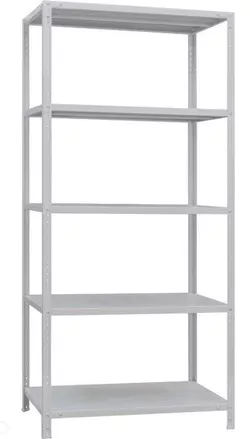 купить Cтеллаж складской УХЛ-МАШ СК 2,0/1000х600 Стеллаж средней нагрузки 120кг (2000x1000x600мм) (5 полок) в Кишинёве 