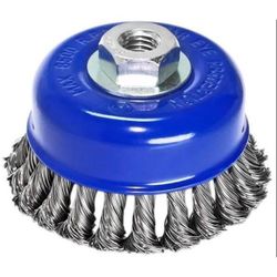 cumpără Set de tubulare, bite, duze S&R 136250100 Perie pentru metal ceasca 100mm M14 d0.5/8500 în Chișinău 