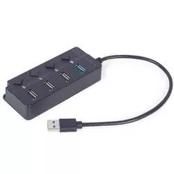 cumpără Adaptor de rețea USB Gembird UHB-U3P1U2P3P-01 în Chișinău 