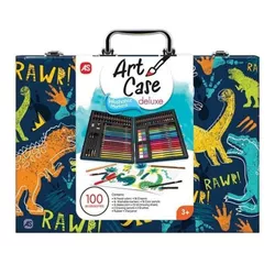 cumpără Set de creație As Kids 1038-82059 Set de desen HappiHobbi, Dinosaur, 100un, 1286D în Chișinău 