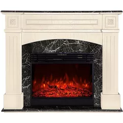 купить Камин электрический ArtFlame Josefina mini & Mirabela, 1100x1300x350 mm, Fildeş в Кишинёве 