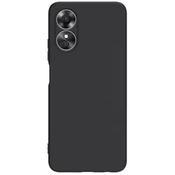 купить Чехол для смартфона Helmet Liquid Silicone Oppo A17, Black в Кишинёве 