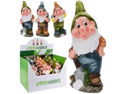 Статуэтка "Гном с инструментами" 30cm, керамический