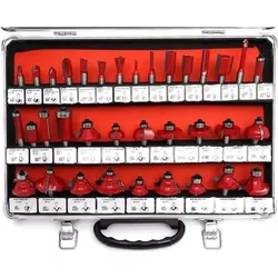 купить Набор головок, бит, насадок Kraft&Dele Набор фрез по дереву KD10280 в Кишинёве 