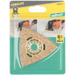 cumpără Set de tubulare, bite, duze Wolfcraft Placa de slefuire Expert tratata cu carburi metalice 80mm 4246000 în Chișinău 