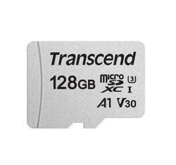128GB MicroSD (Class 10) UHS-I (U3) ,  Transcend "TS128GUSD300S" (R/W:95/45MB/s)