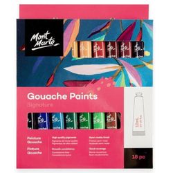 cumpără Set de creație Mont Marte PMHS0029 Set vopsea Signature guasa 18 culori x 12ml în Chișinău 