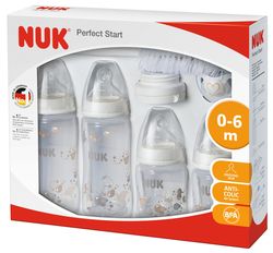 Набор бутылочек NUK Perfect Start (10 ед)