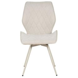 cumpără Scaun Interdepo ALICE, White Chenille ,Ножки Бежевые în Chișinău 