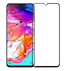 Sticlă de protecție Cover'X pentru Samsung A70 3D (full covered) Black