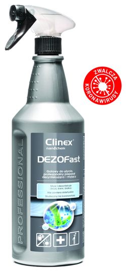 Clinex DezoFast 1л Дезинфицирующее средство