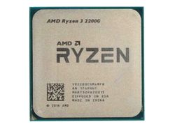 APU AMD Ryzen 3 PRO 2200G (3.5-3.7GHz, 4C/4T,L2 2MB,L3 4MB,14nm, Vega 8 Graphics, 65W), AM4, Tray