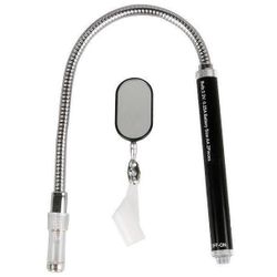 купить Ручной инструмент King Tony 9TQ02 зеркало смотровое на гибком стержне 450мм с магнитом и подсветкой в Кишинёве 