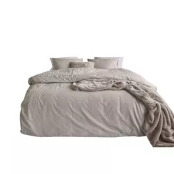 купить Постельное белье Riviera Maison 333010 Hayes 200x200/220 Sand в Кишинёве 