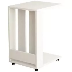 cumpără Măsuţă cafea Trendy Edi, Alb 37x60x45cm în Chișinău 