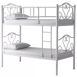 купить Кровать детская Evger R-50 двухъярусная 90x200cm White (без матраса) в Кишинёве 