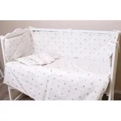 купить Детское постельное белье PernaMea Set lenjerie 8 piese Coronita Maro (PM.102145/1) в Кишинёве 