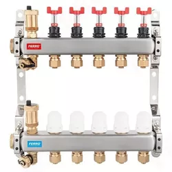 cumpără Set distribuitor Ferro Set Distribuitor 1" x 4 iesiri debitmetre SN-RZP04S în Chișinău 